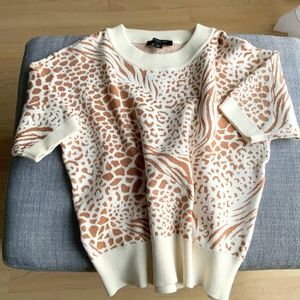 Short Sleeves Knitted Top